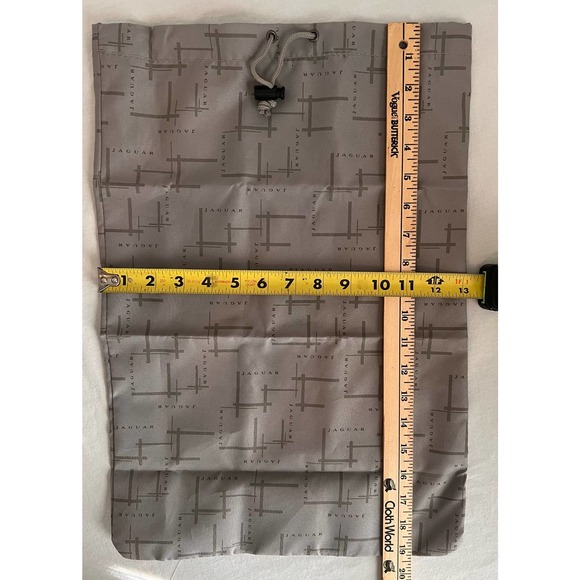 Jaguar Car Drawstring Bag gray New - Picture 5 of 5